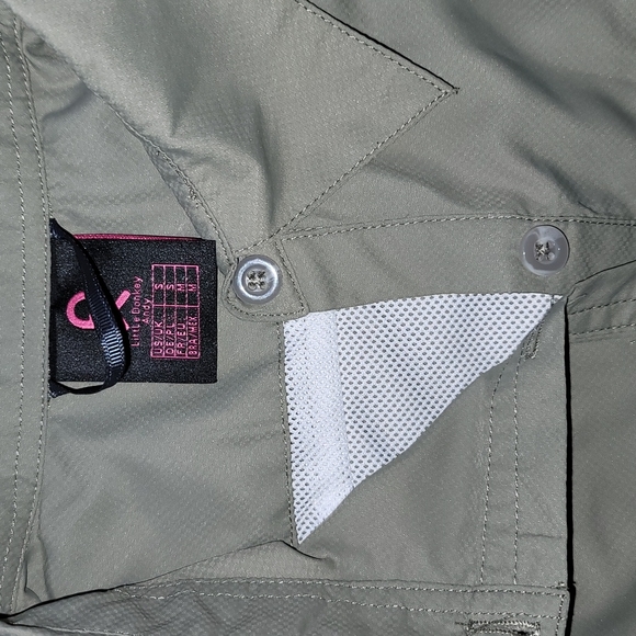 Little donkey andy button down top long sleeve power dry tech - Picture 5 of 6